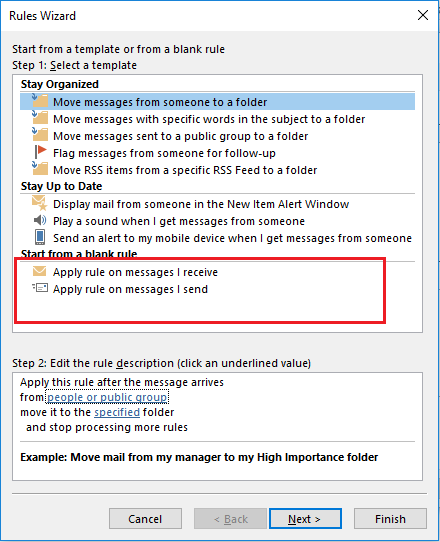 outlook for mac does not apply rules to mail ialready n my inbox